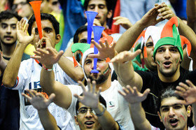 دیدار والیبال تیم‌های ملی ایران و لهستان